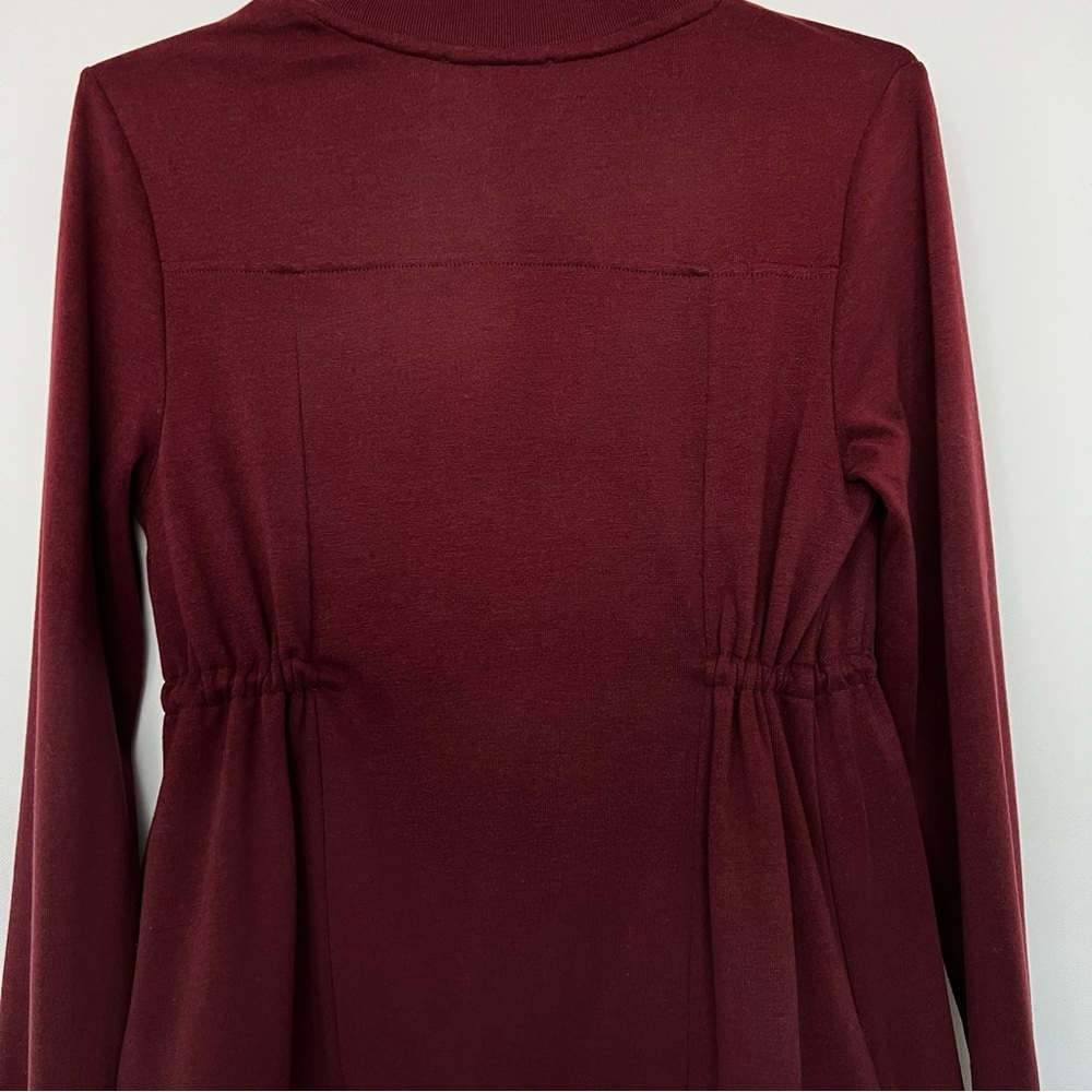 All Saints Jacket Gina Drape Open Front Long Slee… - image 6